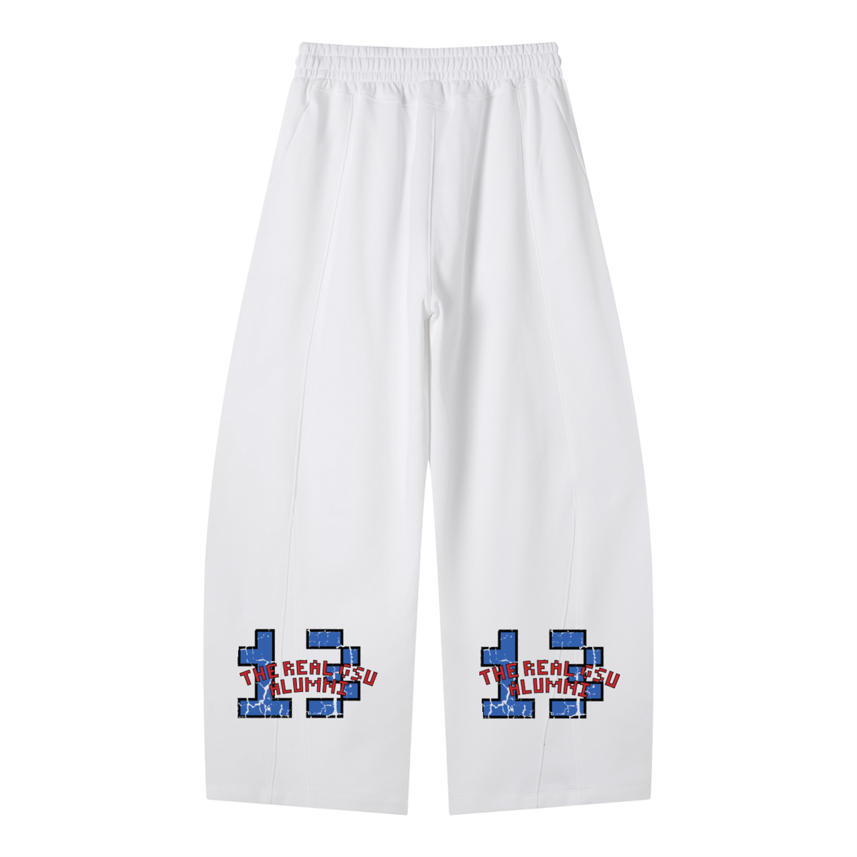 The Real GSU Heavyweight Wide Leg Panel Sweatpants (Unisex)