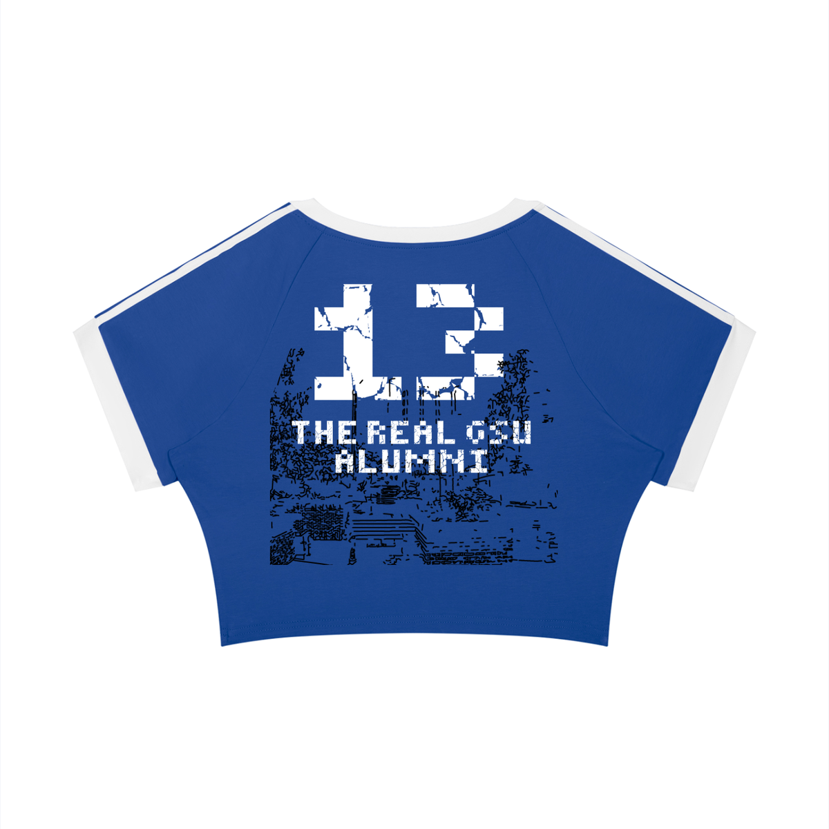 The Real GSU Women’s Raglan Ringer T-Shirt
