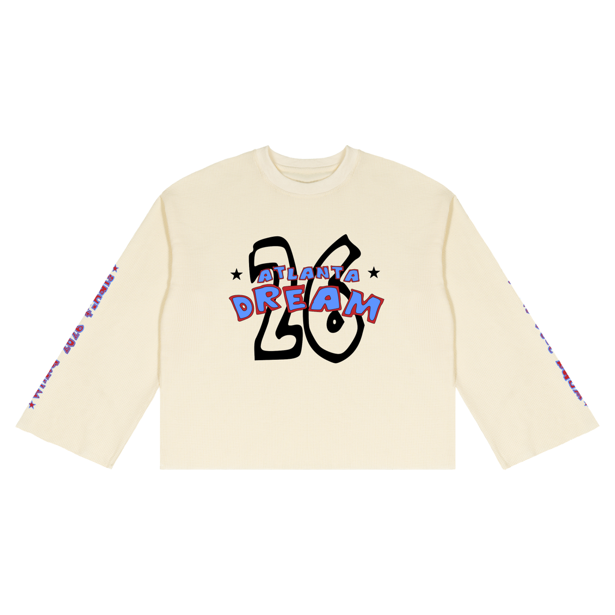 DREAM RAW EDGE WAFFLE T-SHIRT ( UNISEX )