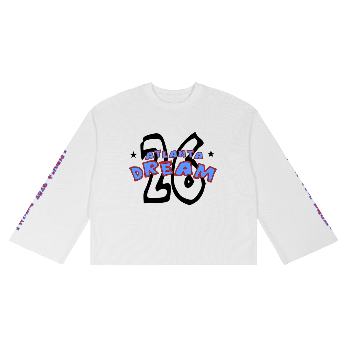 DREAM RAW EDGE WAFFLE T-SHIRT ( UNISEX )